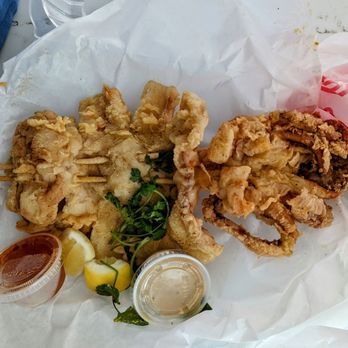 A&J Seafood Shack - Large Fried Squid - Seafood Near Me - Long Beach, California A&J Seafood Shack - Large Fried Squid - Seafood Near Me - Long Beach, California