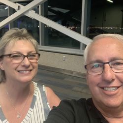 Minot International Airport - Donna and Dave ....... Headed back home to Naples, Florida.