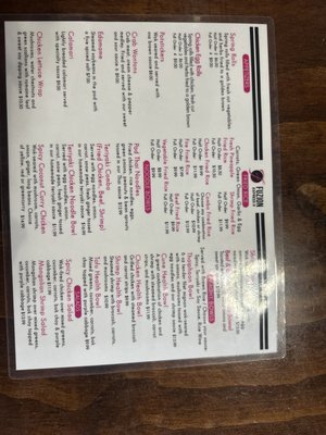 Menu photo 2 Fuzion Express II Flint, TX