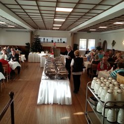 Landhaus Hagenah - Festsaal, eingedeckt zum Sonntagsbrunch