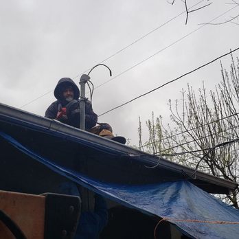 Absolute Power - Julio from Absolute power on the roof changing out the electrical stack - Electricians Near Me - San Jose, California