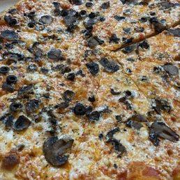 a whole pizza in a box