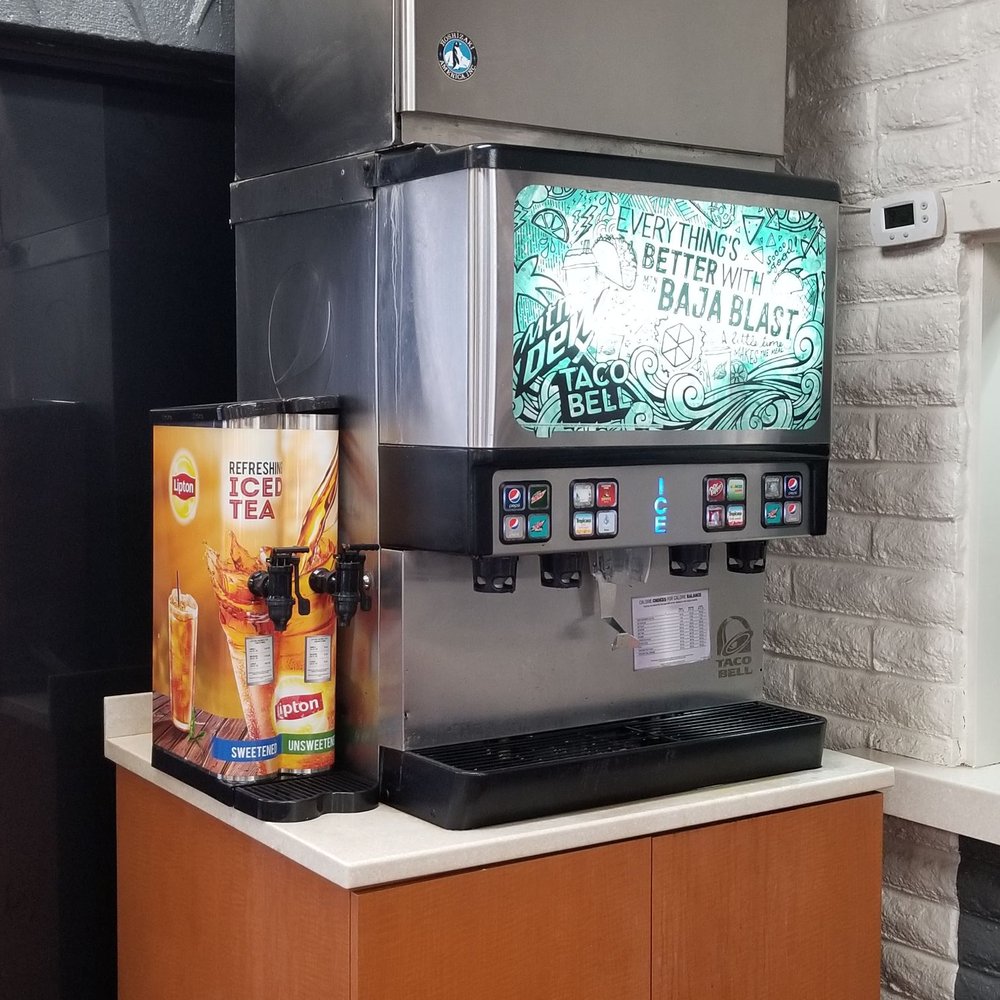 Taco Bell - Beverage dispenser - Fast Food Near Me - Kaneohe, Hawaii Taco Bell - Beverage dispenser - Fast Food Near Me - Kaneohe, Hawaii
