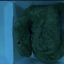 McDonald's - Chiky nuggs under blue LEDS kinda looks off...