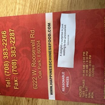 Happiness Chinese Restaurant - A Delightful Surprise is Just Waiting to be Uncovered, nice Fortune - Chinese Near Me - Oak Park, Illinois Happiness Chinese Restaurant - A Delightful Surprise is Just Waiting to be Uncovered, nice Fortune - Chinese Near Me - Oak Park, Illinois