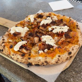 Savona's Trattoria - Spicy chicken parm pizza... OMG! - Italian Near Me - Poughkeepsie, New York