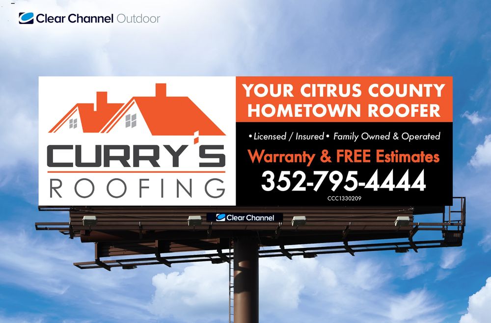 Slide of Curry's Roofing