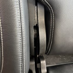 Gouged and broken trim pieces