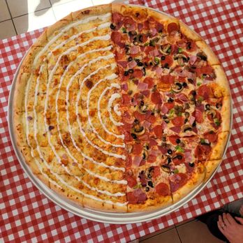Moe’s Giant Pizza - a slice missing - Pizza Near Me - Vista, California