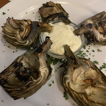 Rock'N Fish - Oak Grilled Artichoke - Seafood Near Me - Manhattan Beach, California