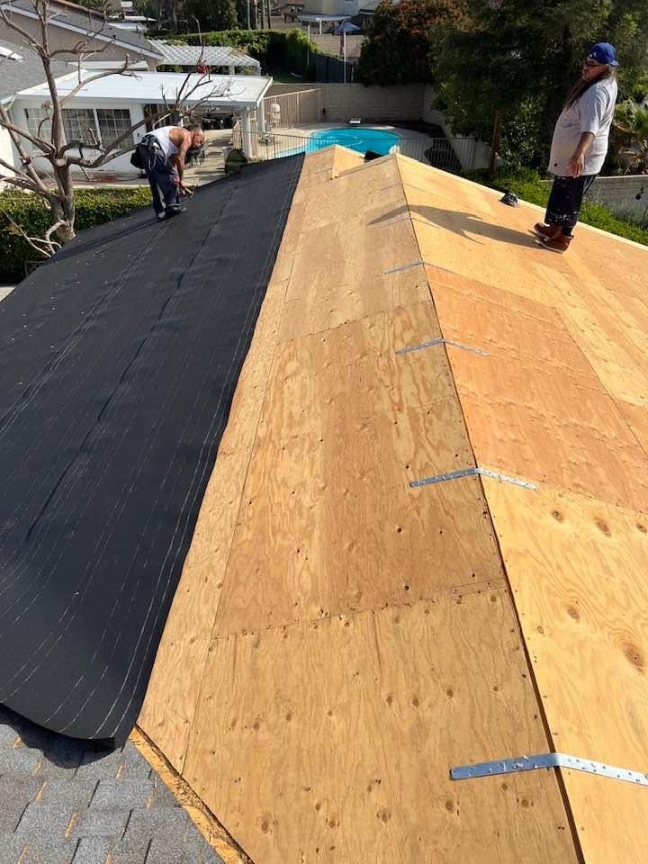 Slide of Caballeros Roofing