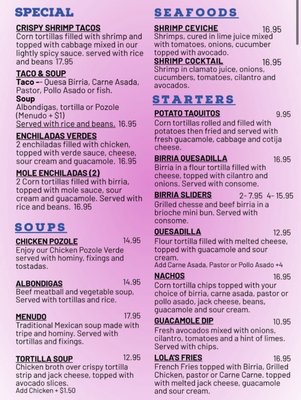 Menu photo 1 Lola's Birria Murrieta, CA