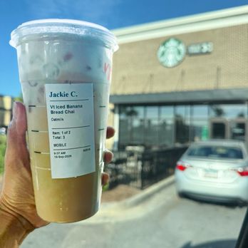 Starbucks - Ice banana bread chai - Coffee & Tea Near Me - Pooler, Georgia