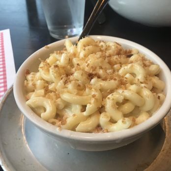 Big Mill - Kids Mac & Cheese -- mostly milk and butter which is how she likes it - Pizza Near Me - Lawrence, Kansas