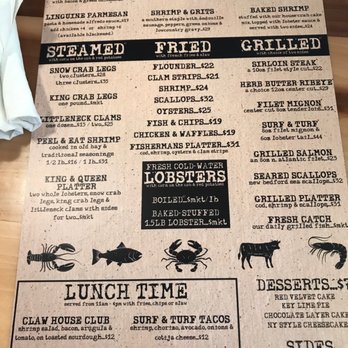 The Claw House - Menu - Seafood Near Me - Murrells Inlet, South Carolina The Claw House - Menu - Seafood Near Me - Murrells Inlet, South Carolina