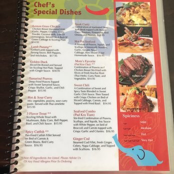 Thai Pepper True Thai Kitchen - Chefs Specials - Thai Near Me - Tacoma, Washington