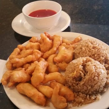 T Jins China Cafe - lunch - sweet & sour chicken...3 stars - Chinese Near Me - Katy, Texas T Jins China Cafe - lunch - sweet & sour chicken...3 stars - Chinese Near Me - Katy, Texas