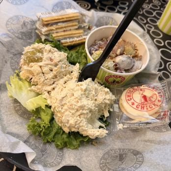 Chicken Salad Chick - Fancy Nancy, Classic Carol, and Grape Salad - Southern Near Me - Chesterfield, Missouri Chicken Salad Chick - Fancy Nancy, Classic Carol, and Grape Salad - Southern Near Me - Chesterfield, Missouri
