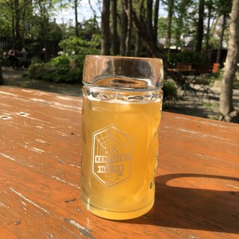 Kentucky Native Cafe - Michellerweisse collaboration beer with local brewery West Sixth Brewing - Cafes Near Me - Lexington, Kentucky