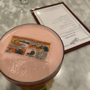 Ben Paris - The Gum Wall cocktail - New American Near Me - Seattle, Washington