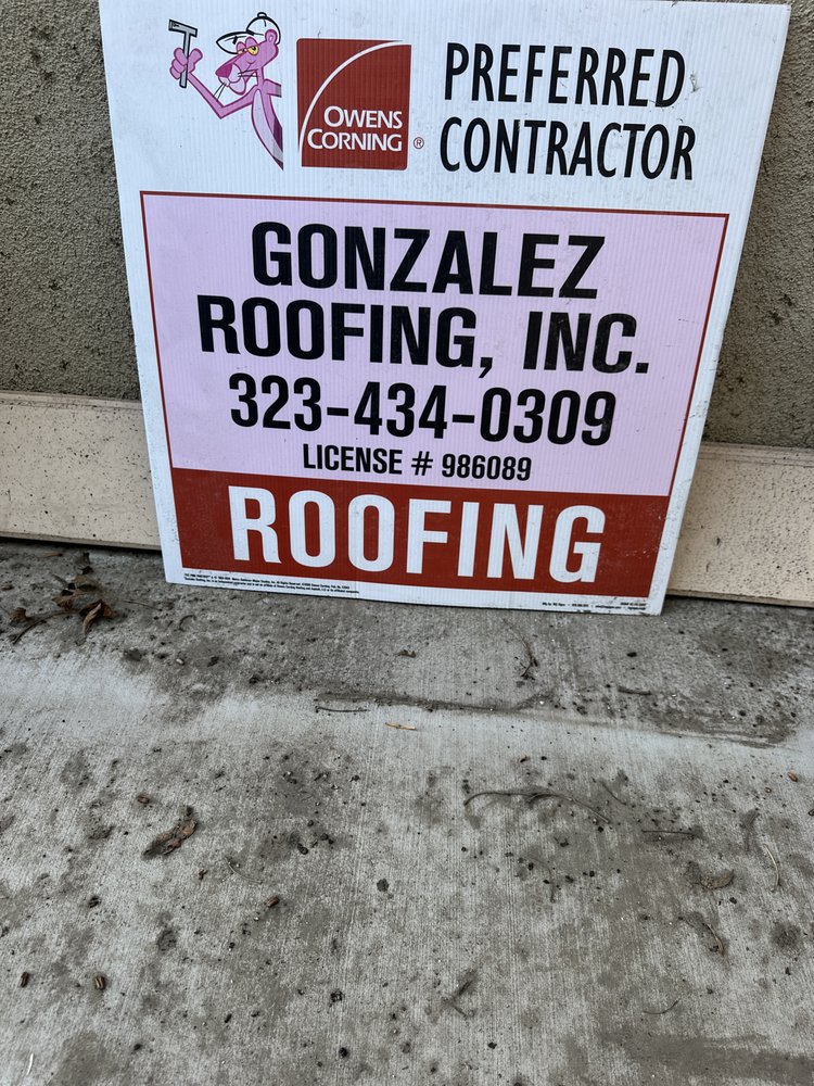 Slide of Gonzalez Roofing