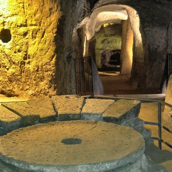 Orvieto Underground - An olive press used in 1697 and pushed by donkeys. - Historical Tours Near Me - Orvieto, TR