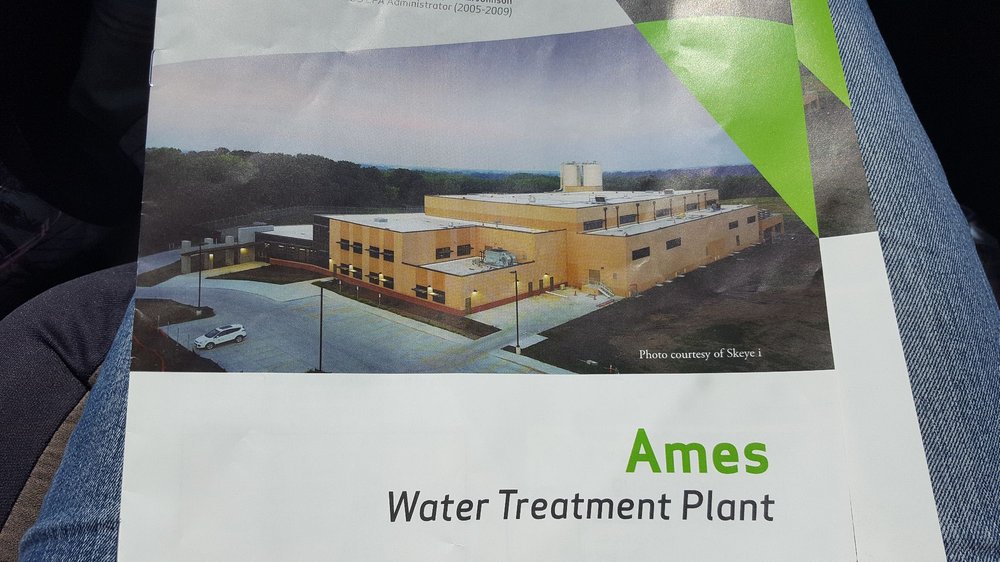 CITY OF AMES WATER TREATMENT PLANT Updated May 2024 1800 E 13th St
