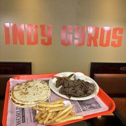Indy gyros - Gyro plate