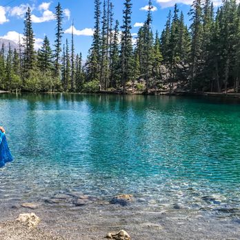 Grassi Lakes - Representing the Wilderness Travel Course (WTC) at Grassi Lakes in mid-July - Lakes Near Me - Kananaskis, Alberta