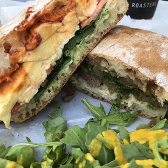 For Five Coffee Roasters - THE MANHASSET and the CHIMICHURRI STEAK SANDWICH!!! - Coffee Roasteries Near Me - Manhasset, New York
