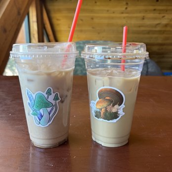 The Shroom Room - Pumpkin spice latte, and 7 shroom mocha - Coffee & Tea Near Me - Payson, Arizona