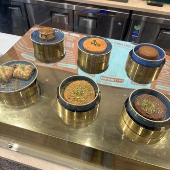 Filo Dessert - Samples of the different sweets - Desserts Near Me - Orange, California