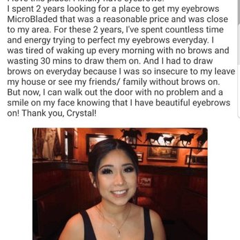 Glamour Beauty and Brows - Client Selfie and review - Permanent Makeup Near Me - Stafford, Virginia Glamour Beauty and Brows - Client Selfie and review - Permanent Makeup Near Me - Stafford, Virginia