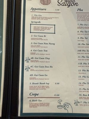 Menu photo 3 Bida Saigon Knoxville, TN Menu photo 3 Bida Saigon Knoxville, TN