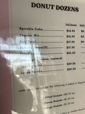 Menu photo 5 King Donuts Temecula, CA