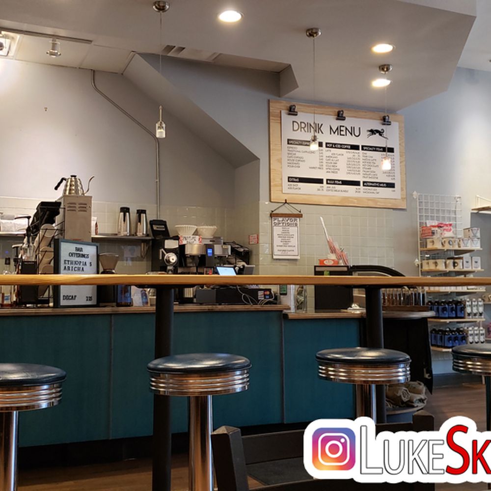 Coffee Hound - Cool industrial hints on a blend of old school and modern - Coffee & Tea Near Me - Normal, Illinois Coffee Hound - Cool industrial hints on a blend of old school and modern - Coffee & Tea Near Me - Normal, Illinois