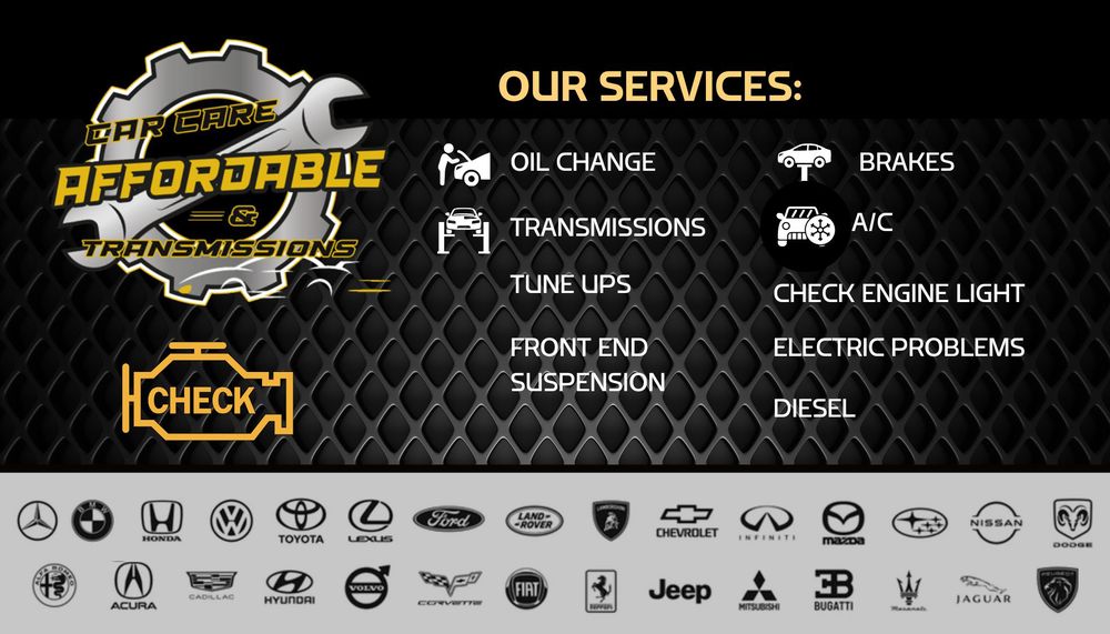 Affordable Car Care & Transmissions