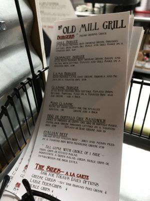 Menu photo 4 The Old Mill Grill Bieber, CA Menu photo 4 The Old Mill Grill Bieber, CA