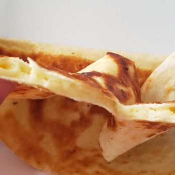 Pedro’s Mexican Grill - The inside of the cheese quesadilla. Not the average Mexican blended cheese. A different type of cheese is used. - Mexican Near Me - Summerville, South Carolina