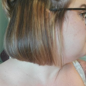 Salon Vo - As you can see the highlights are uneven tone from root to tip. - Hair Salons Near Me - Denver, Colorado Salon Vo - As you can see the highlights are uneven tone from root to tip. - Hair Salons Near Me - Denver, Colorado