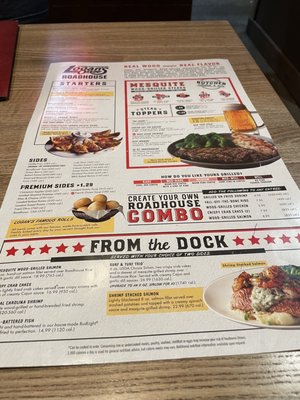 Menu photo 3 Logan's Roadhouse Fultondale, AL