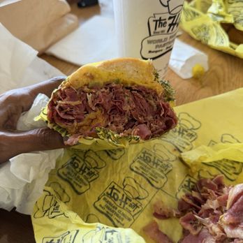 The Hat - Half sandwich, which looks smaller than it actually is. - Burgers Near Me - Las Vegas, Nevada The Hat - Half sandwich, which looks smaller than it actually is. - Burgers Near Me - Las Vegas, Nevada
