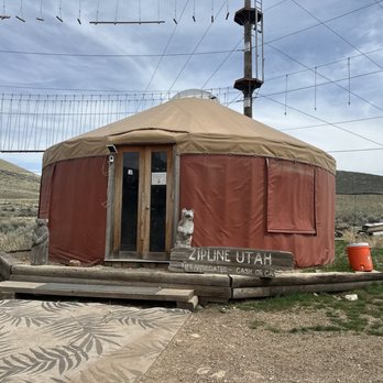 Zip Line Utah - Check in location! - Ziplining Near Me - Heber City, Utah