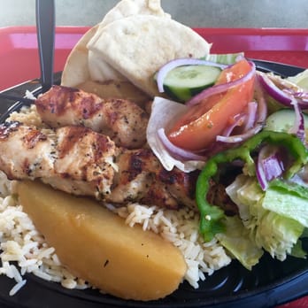 Just Kabobs - Chicken kabob plate- SO much luscious goodness - Greek Near Me - St Charles, Illinois Just Kabobs - Chicken kabob plate- SO much luscious goodness - Greek Near Me - St Charles, Illinois