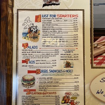 The Crab Pot - Menu - Seafood Near Me - Seattle, Washington