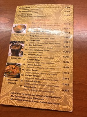 Menu photo 1 Indian Masala Cologne, NW Menu photo 1 Indian Masala Cologne, NW