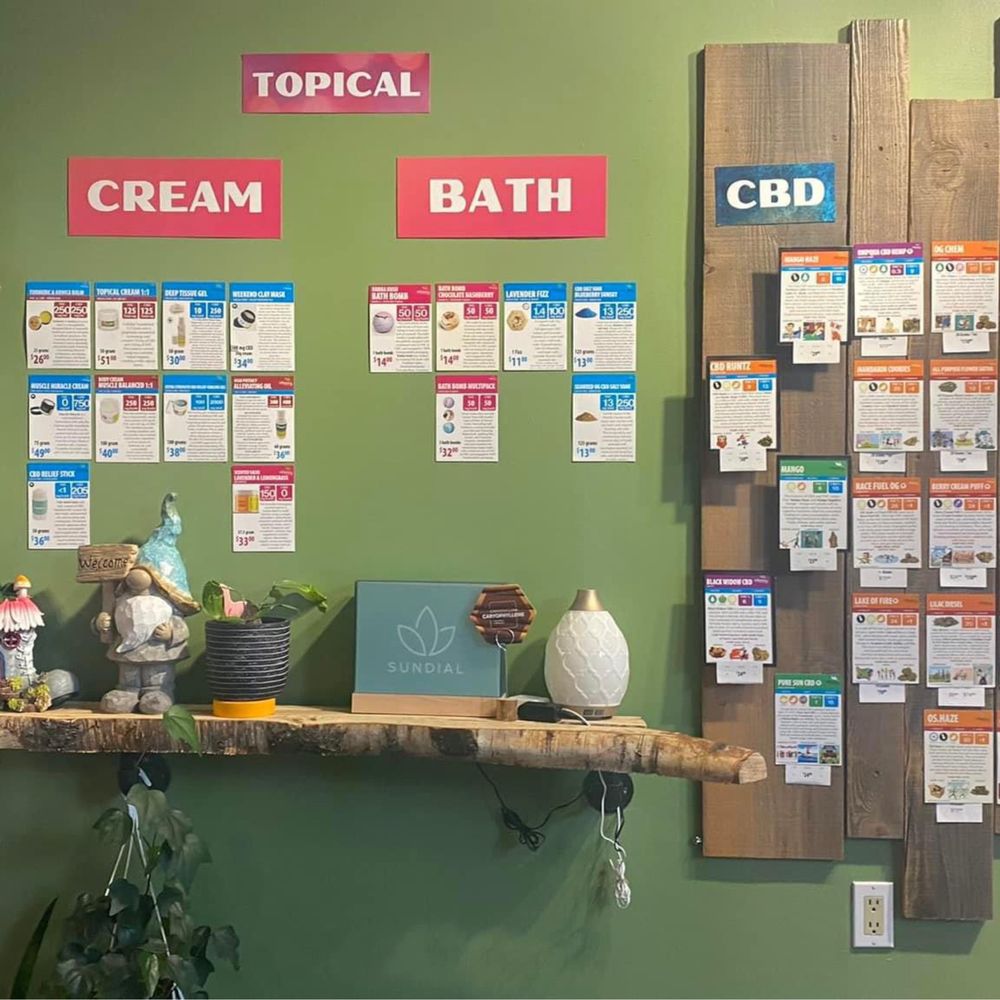 Blooming World - Selection wall - Cannabis Dispensaries Near Me - Radium Hot Springs, British Columbia Blooming World - Selection wall - Cannabis Dispensaries Near Me - Radium Hot Springs, British Columbia