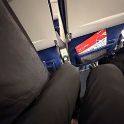 Southwest Airlines - Flight Attendant decided to stand butt to face... 5 Stars!