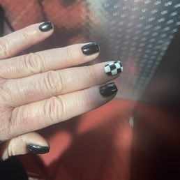 Hard gel nails Hard gel nails