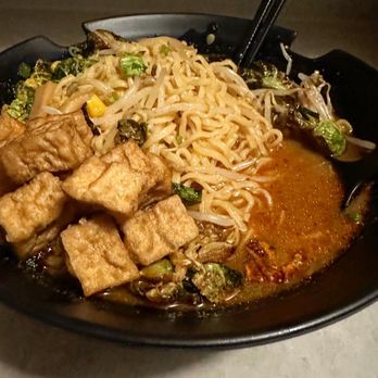 Sudooku Ramen - Spicy Miso Veggie Ramen T07 Fried Tofu - Ramen Near Me - Naperville, Illinois